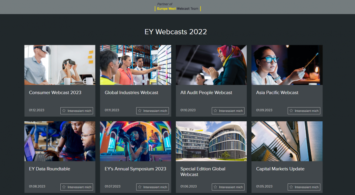 E&Y webcast series