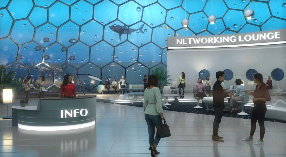 Welcome Hub virtual fair Design Welcome Hub virtual fair Design
