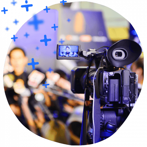 Camera as a symbol for bringing the live streams to life with MEETYOO Show Camera as a symbol for bringing the live streams to life with MEETYOO Show