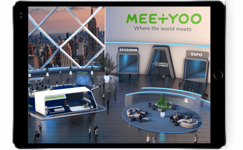 Virtual worlds in the MEETYOO metaverse