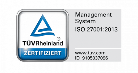 TÜV ISO Certificat
