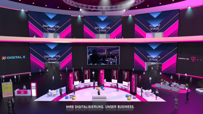 Digital X Hybrid Event Main Hall
