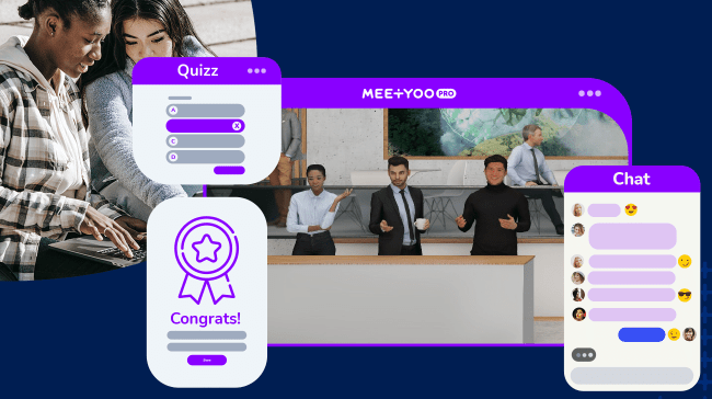 Interactive employee events and meetings - MEETYOO