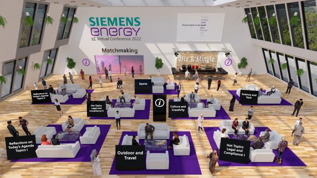 Siemens Energy Networking Lounge - MEETYOO