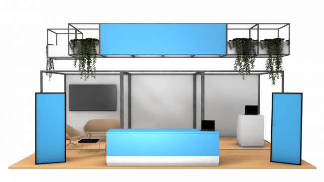 Screens Template Booth Design