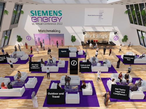 Siemens Energy Networking Lounge - MEETYOO